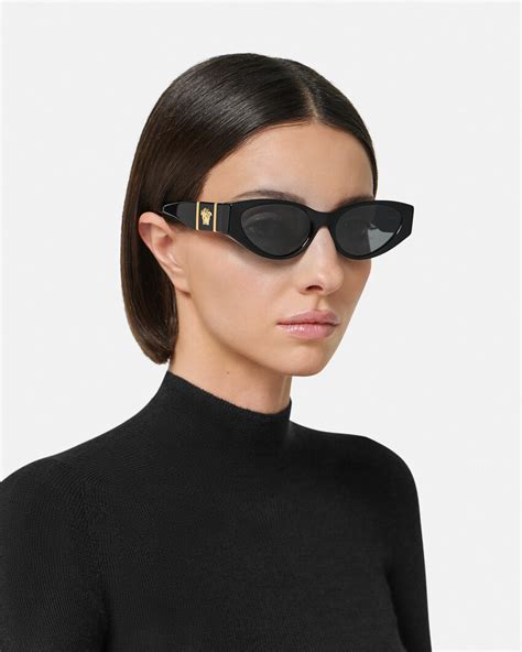 versace cat-eye sunglasses|oversized versace sunglasses.